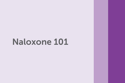 Purple naloxone 101 logo