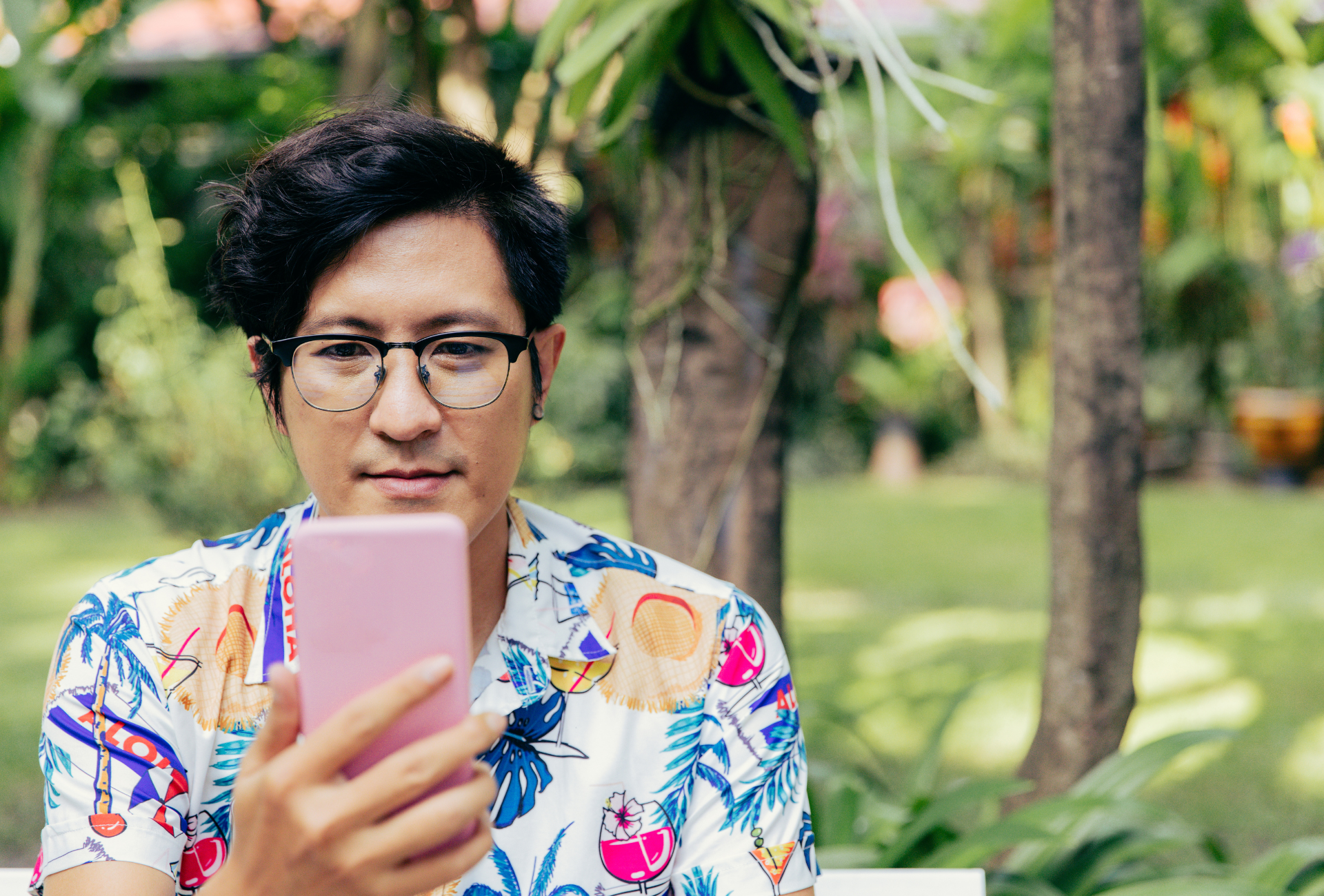 Person on Phone