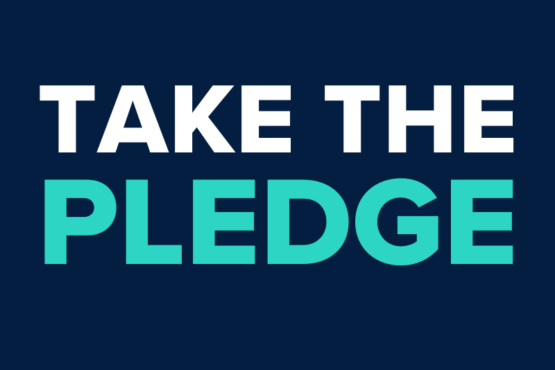 take the pledge
