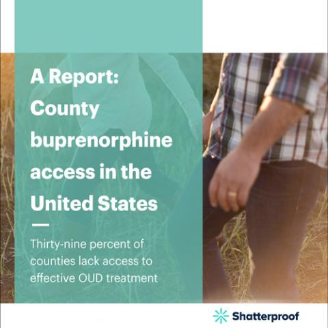 County Buprenorphine Access in the United States