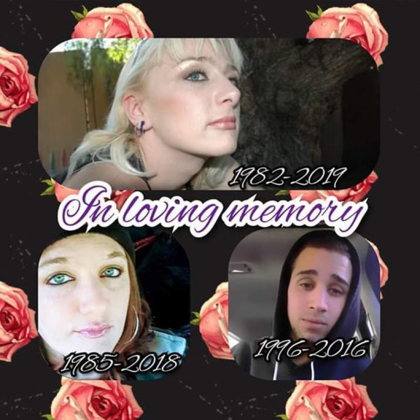 Bobby Jr, Angel, and Amber  Howard-Warren